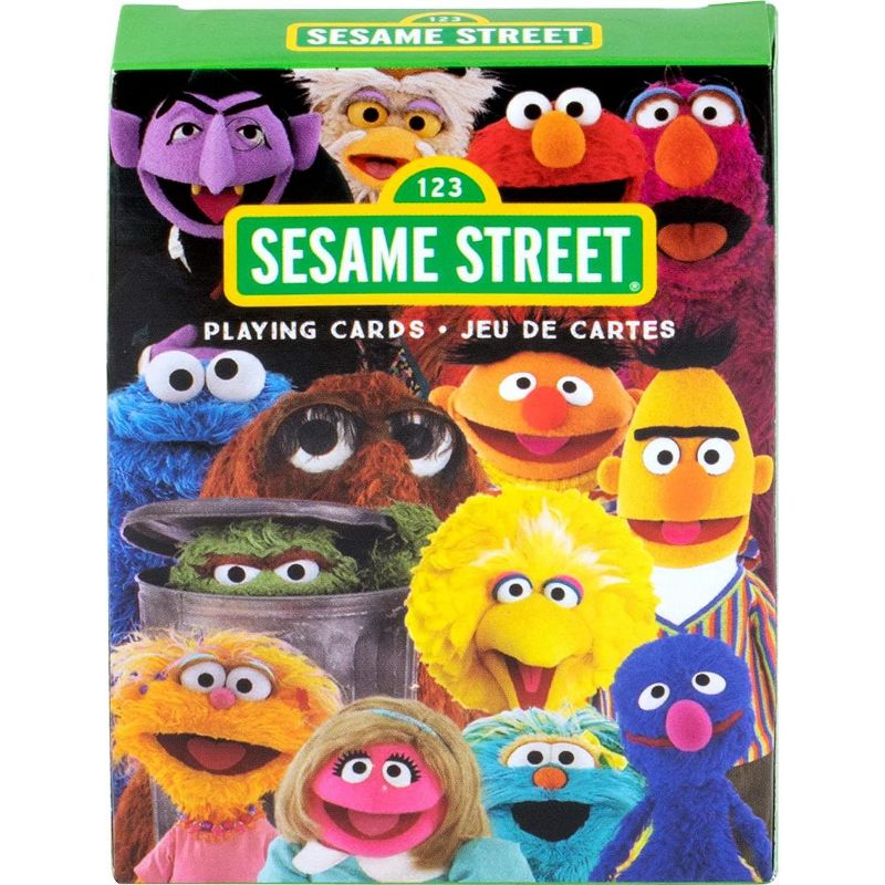 NMR Distribution Sesame Street Cast Playing Cards | 52 Card Deck + 2 Jokers