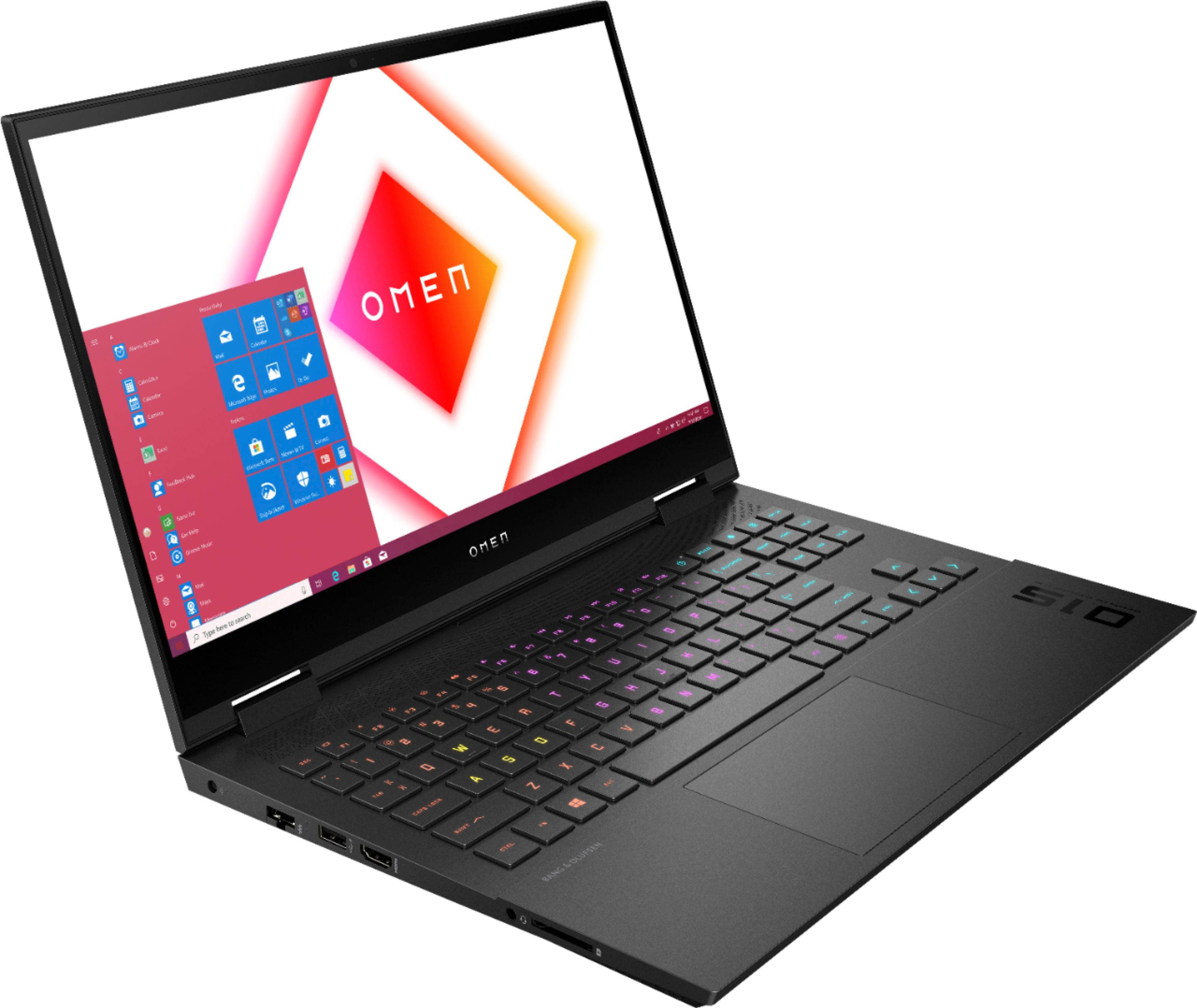 HP OMEN - 15.6" Gaming Laptop - Intel Core i7 - 16GB Memory - NVIDIA GeForce RTX 3070 - 512GB SSD - Shadow Black Notebook PC Computer 15-ek1013dx