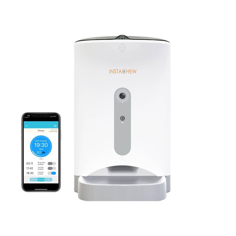 InstaChew Smart Pet Feeder – White