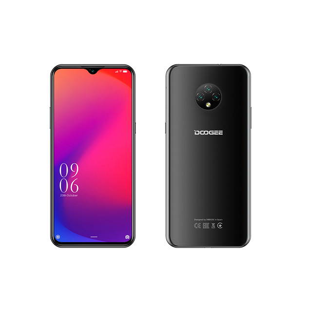 Moviles Libres,DOOGEE X95 Smartphone Libre 2020, 6.52 Pulgadas 19.5:9 HD+ Pantalla 4G Telefonos, 4350mAh, 13MP+2MP+2MP+5MP, Android 10.0 Smartphone, 16GB ROM,128GB SD, Dual SIM Face ID