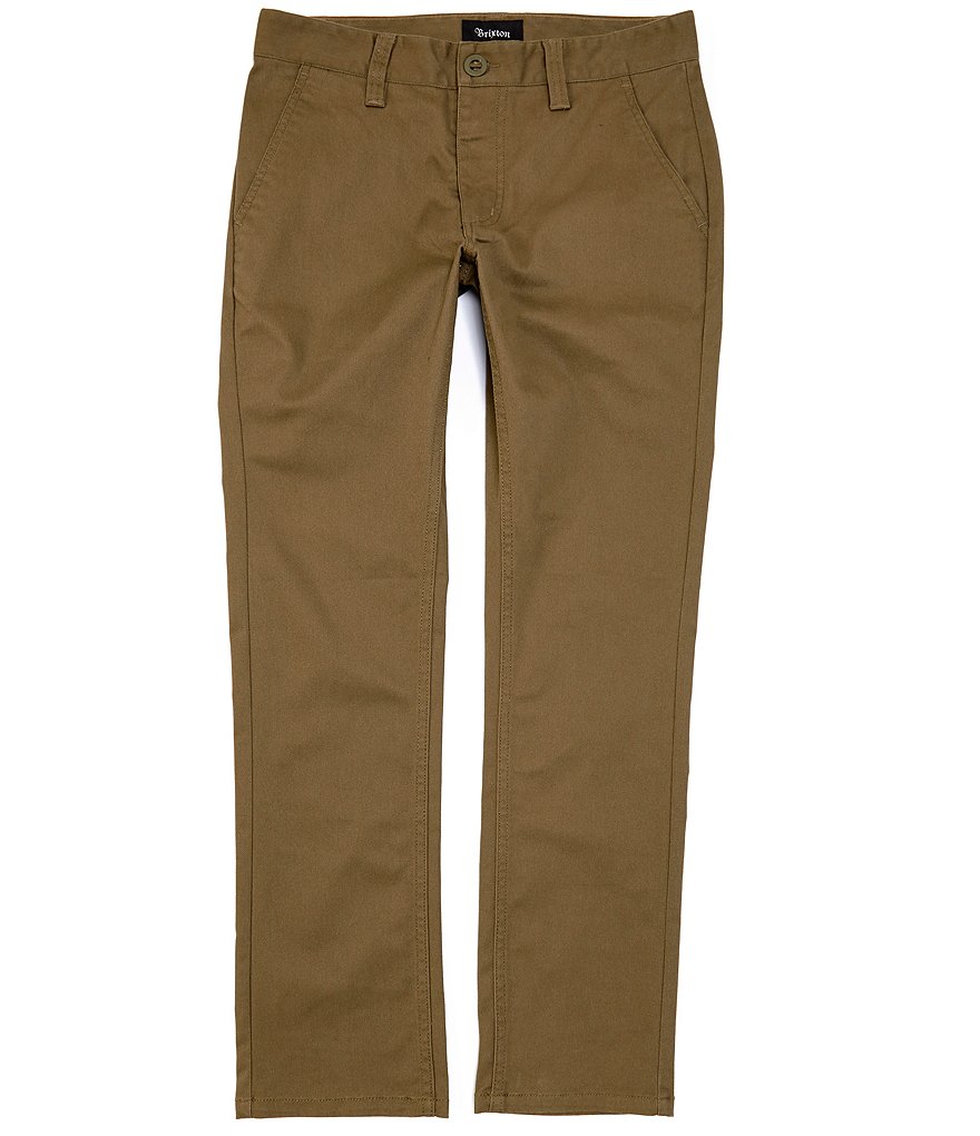 Brixton Reserve Chino Stretch Twill Straight-Fit Pants