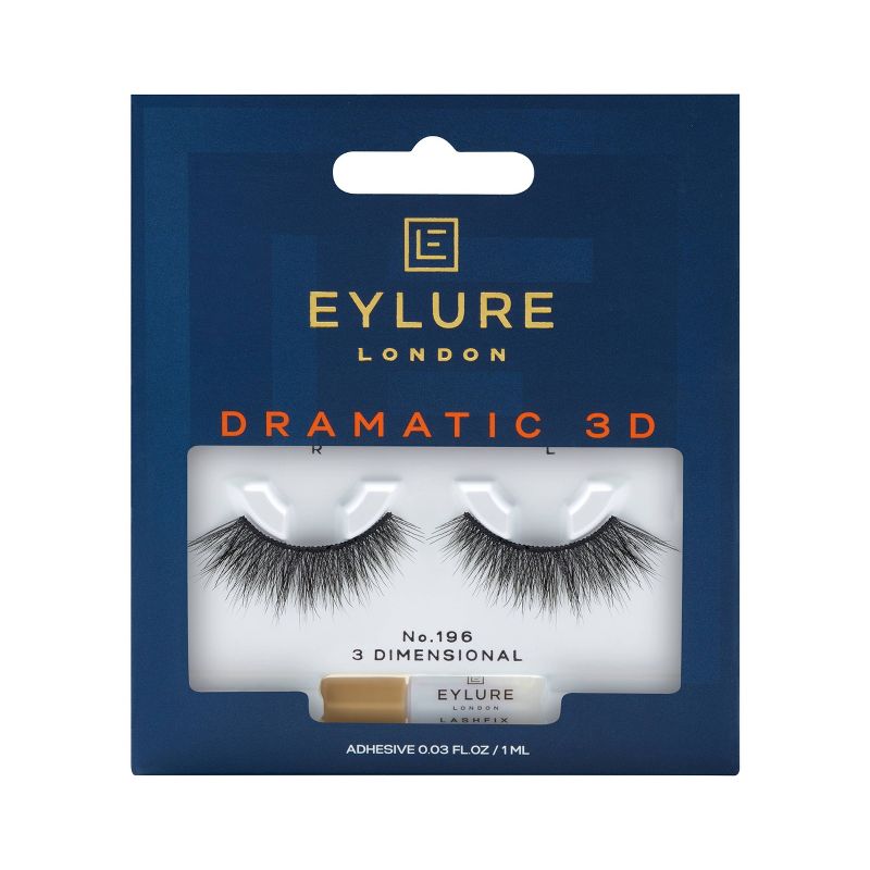 Eylure False Eyelashes Dramatic 3D No. 196 - 1pr