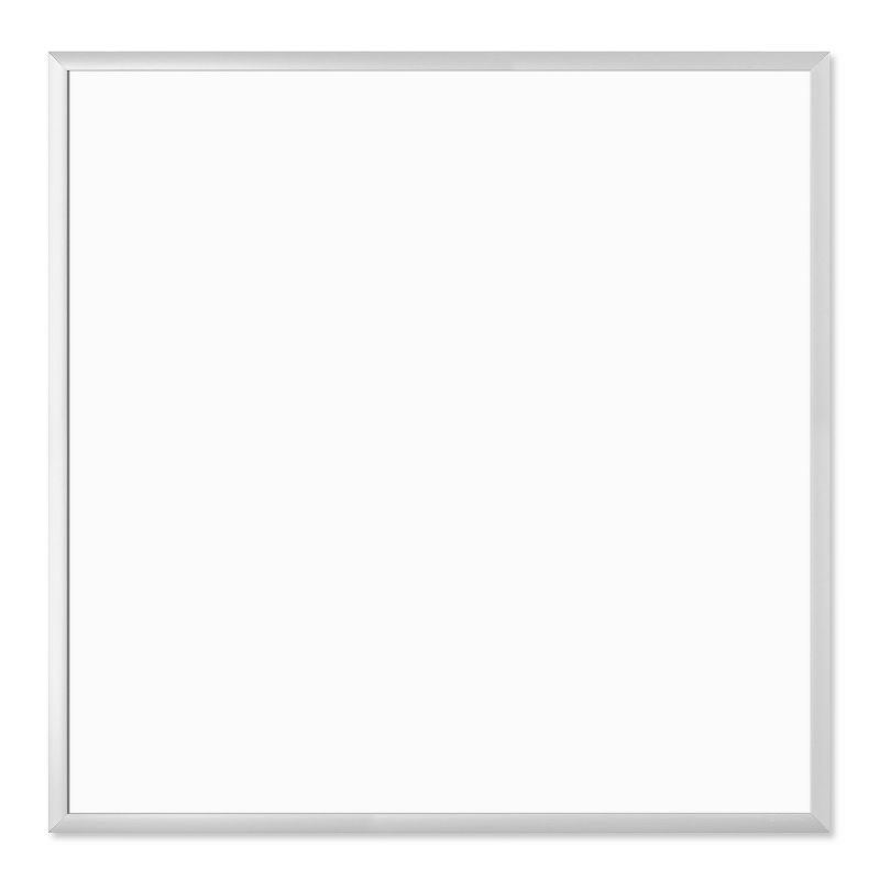 U Brands 36" Square Magnetic Dry Erase Board Silver Aluminum Frame