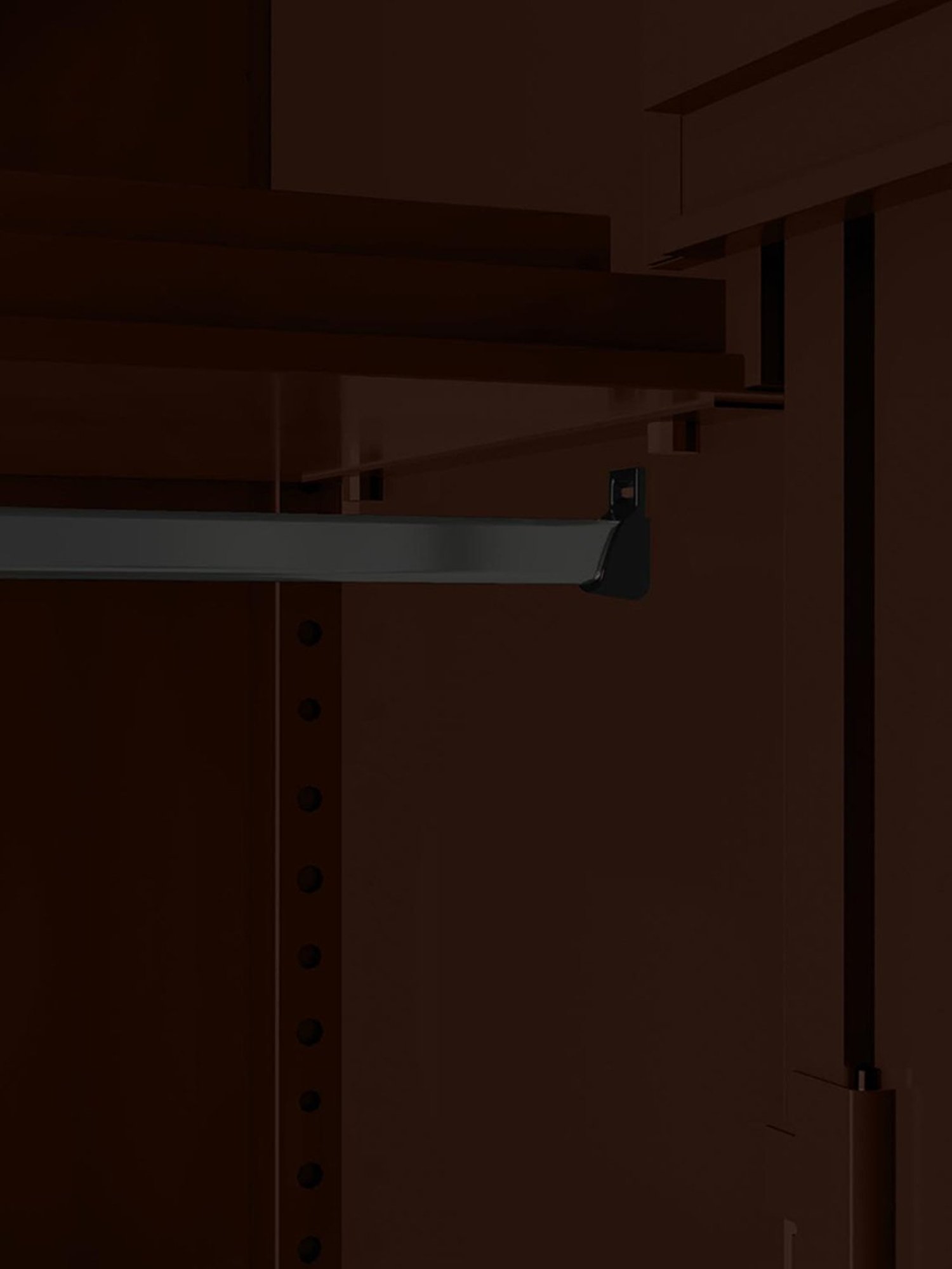 Home Basics 5 Dual Hook Chrome Plated Steel Over the Door Hanging Rack