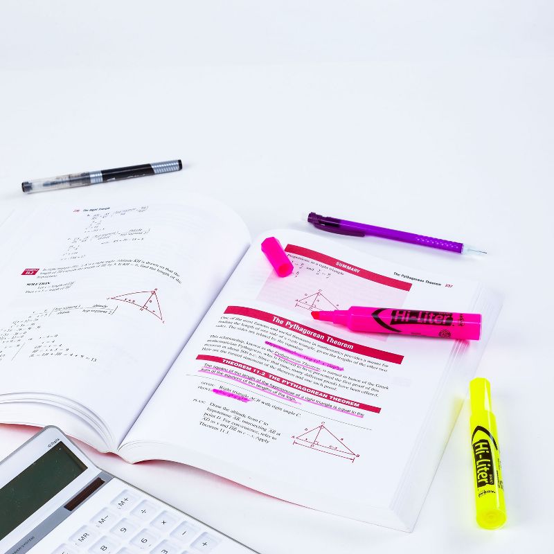 Integra Desk Highlighter Chisel Tip 12/PK Fluorescent Yellow 30004