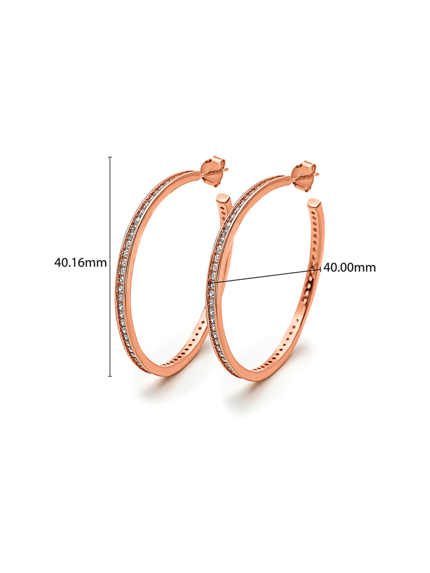 Clara 92.5 Sterling Silver Maude Earrings for Women