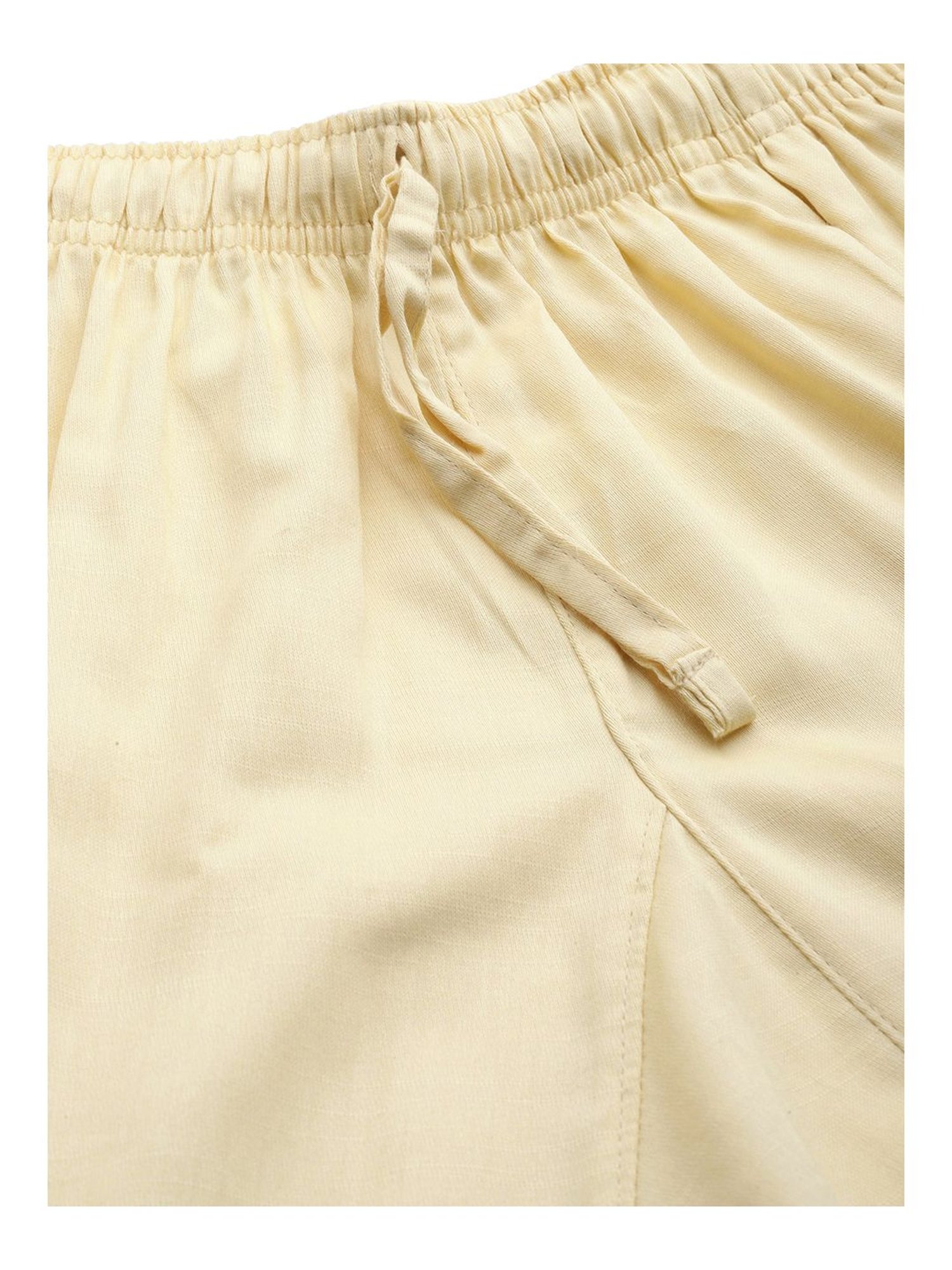 Ramraj ALAMEEN White Cotton Solid Dhotis