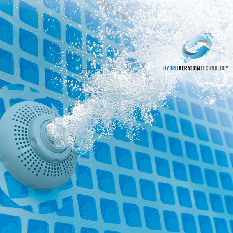 Intex 15' x 48" Prism Frame Pool - Gray