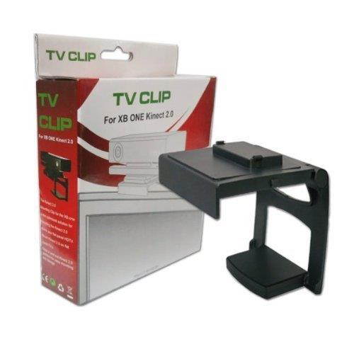 Kinect TV Mount Clip for Xbox One, Konsait Adjustable TV Clip Holder for Xbox One Kinect 2.0