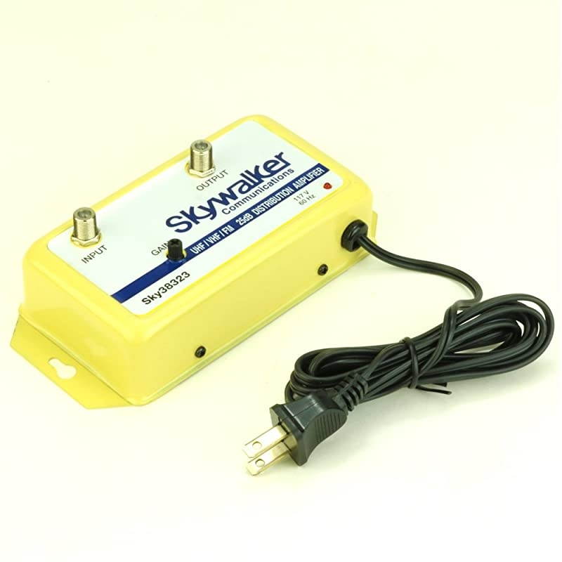 Signature Series SKY38323 25dB Amplifier VHF/UHF/FM w/variable gain (SKY38323)