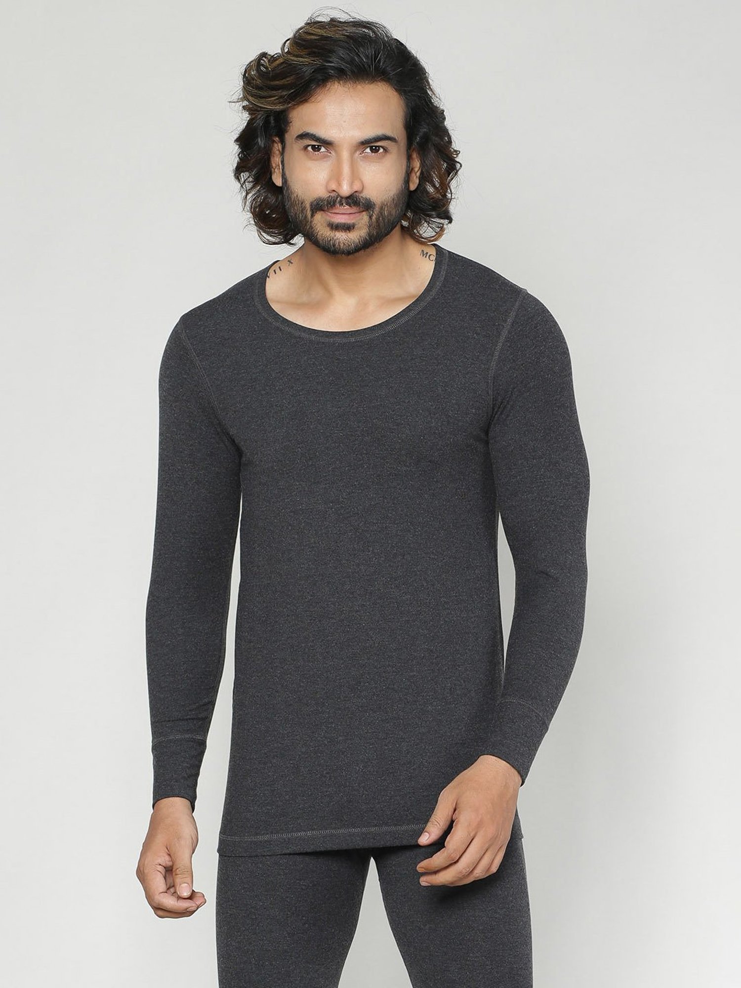 LUX Inferno Charcoal Thermal Top