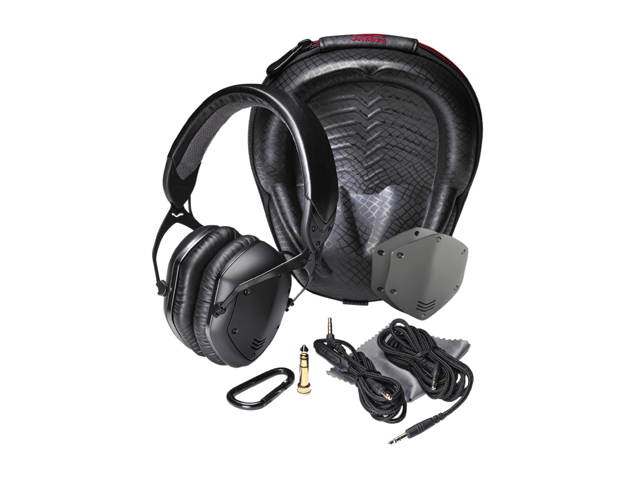 V-Moda Crossfade LP2 XFLP2R-MBLACKM Over-Ear Remote-Matte Black Metal Headphone