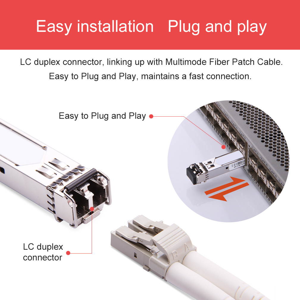 Ipolex for Allied-telesis, 1.25Gb/s SFP-SX Transceiver 850nm, 550m