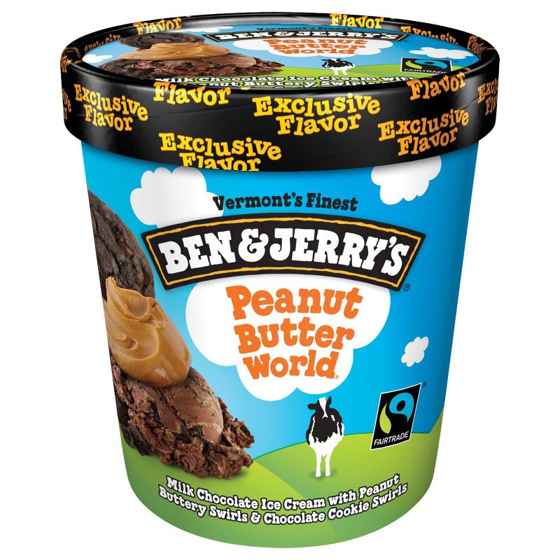 Ben & Jerry's Peanut Butter World Ice Cream - 16oz