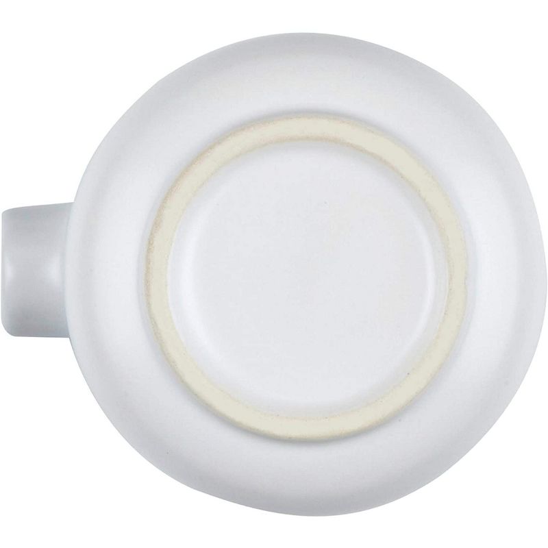 BonJour Wayfarer Ceramic Collection Sugar & Creamer Set, Matte White