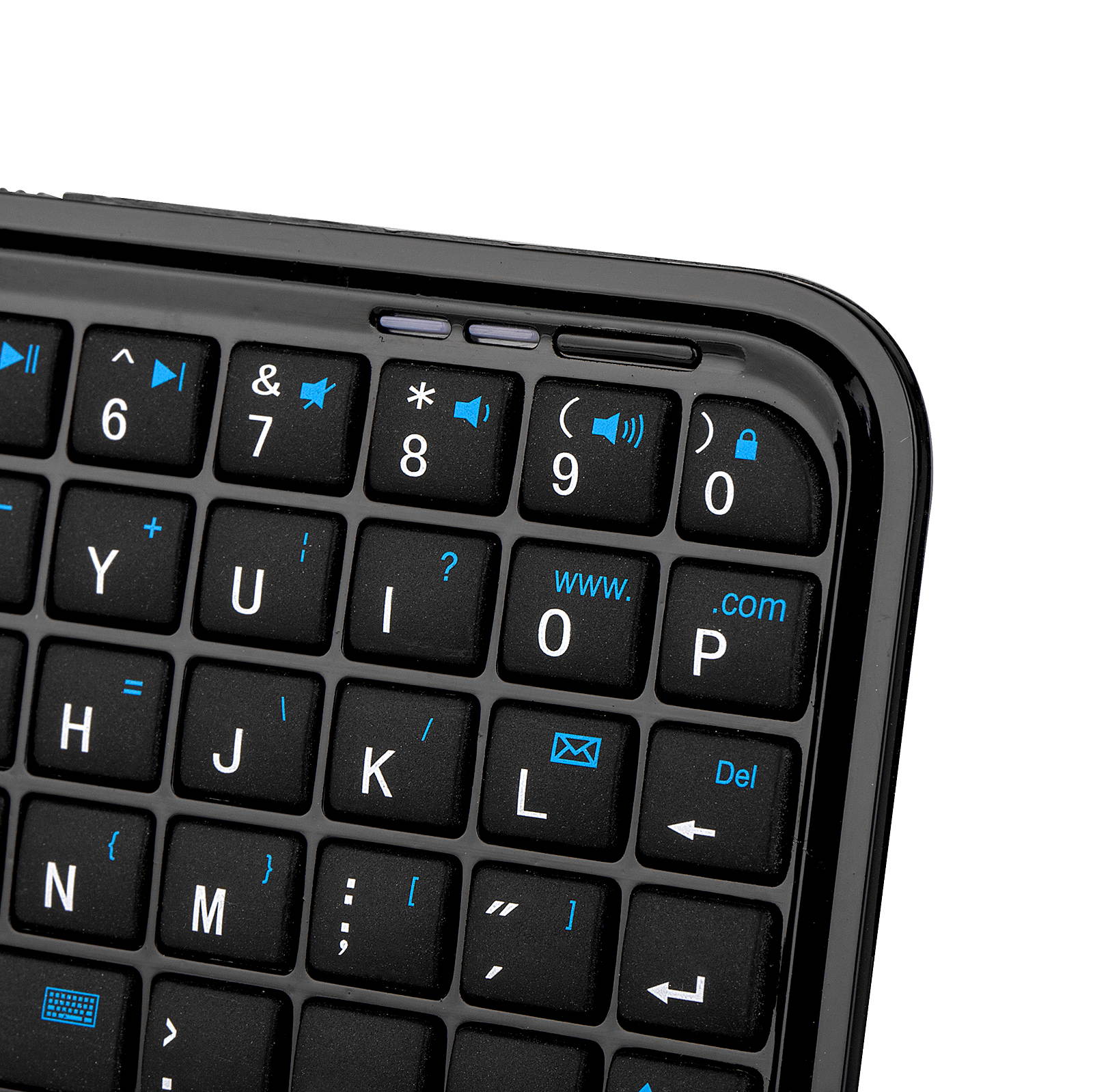 Mini Bluetooth Wireless Keyboard Portable Slim Rechargable Keypad