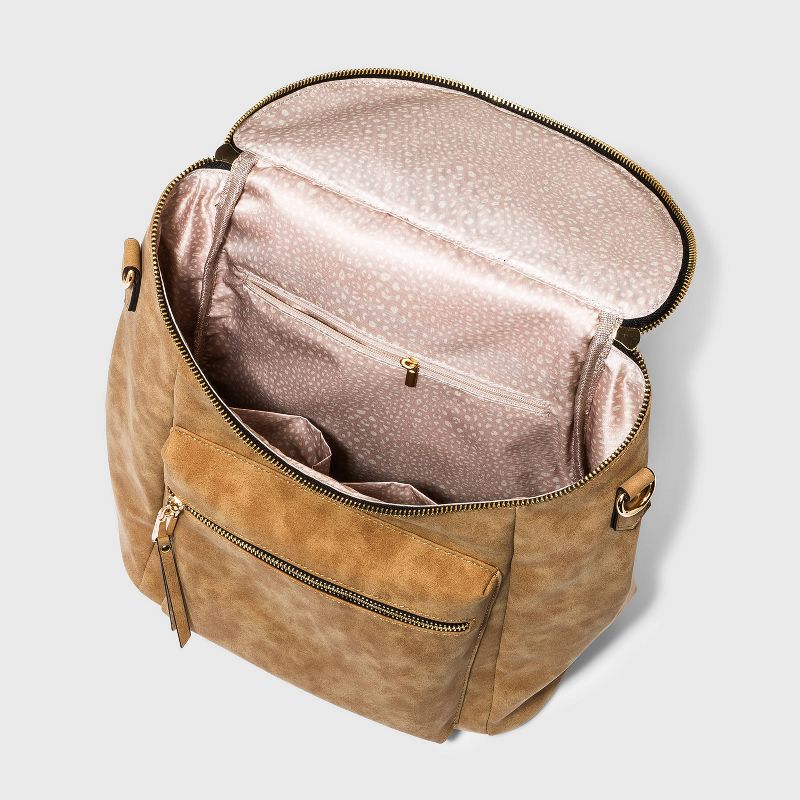 VR NYC Convertible Shoulder Handbag - Natural
