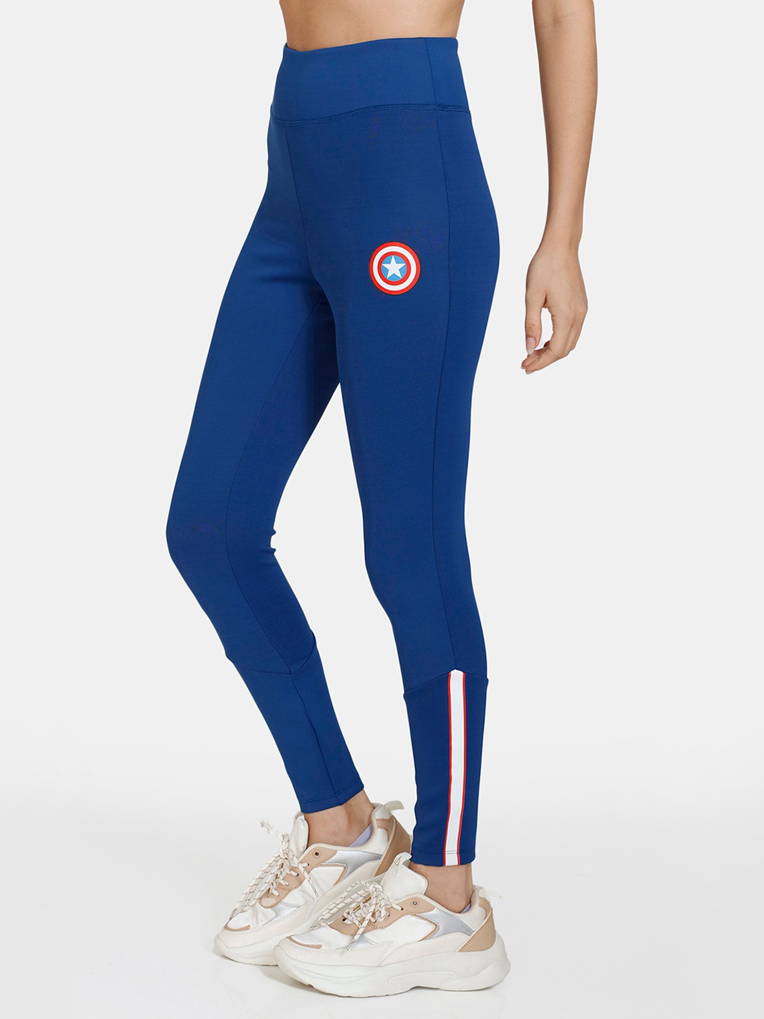 Zelocity by Zivame Blue Rapid Dry Tights