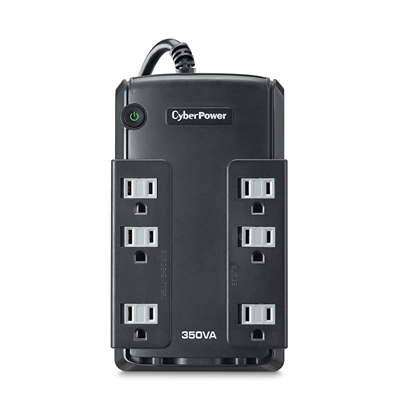 CP350SLG Standby UPS System 350VA255W 6 Outlets Compact