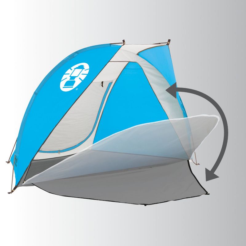 Quick Shade Weekender Elite 10 x 10 Foot Slant Leg Durable Pop Up Canopy, White