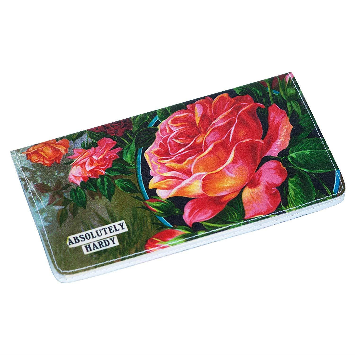 Rose Plants Checkbook Cover
