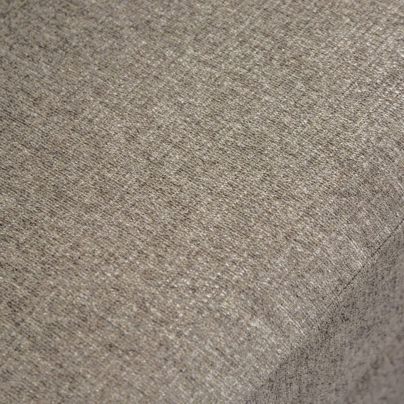 5pc French Seamed Sectional Mona Abstract Gray - Project 62™