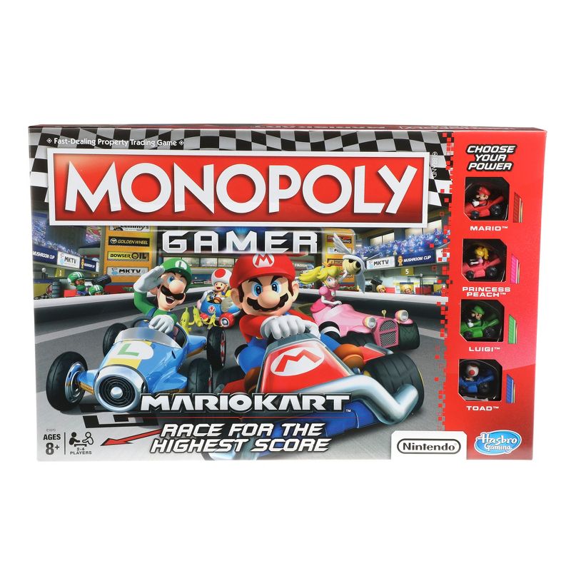 Monopoly Nintendo Mario Kart Board Game