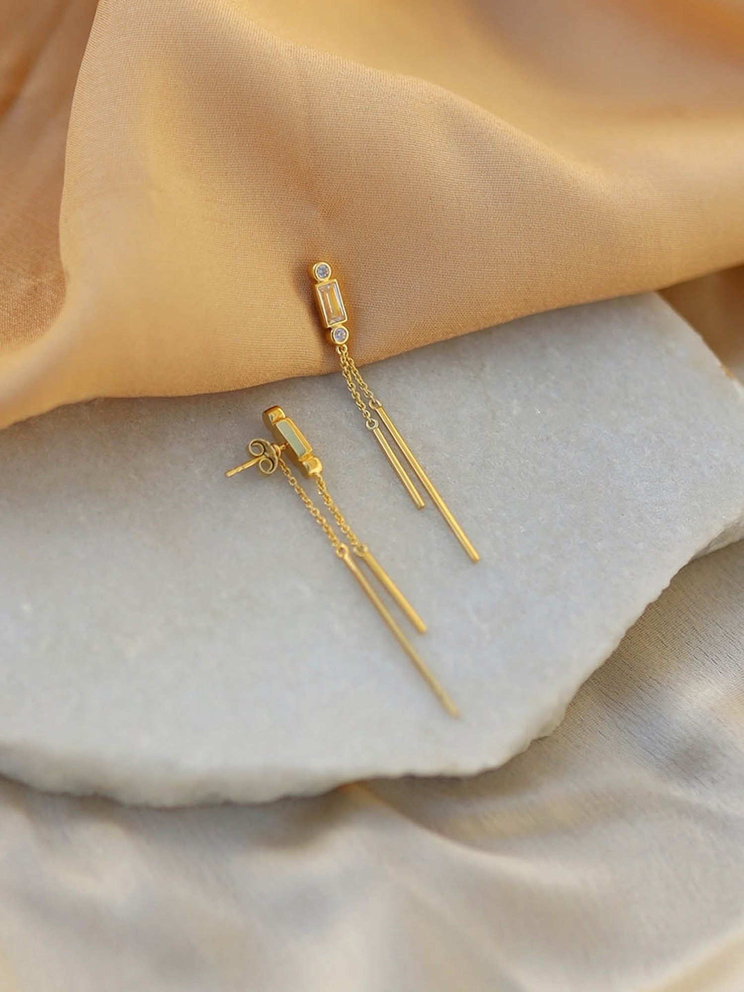 Perfectly Average Needle Earrings for Women & Girls