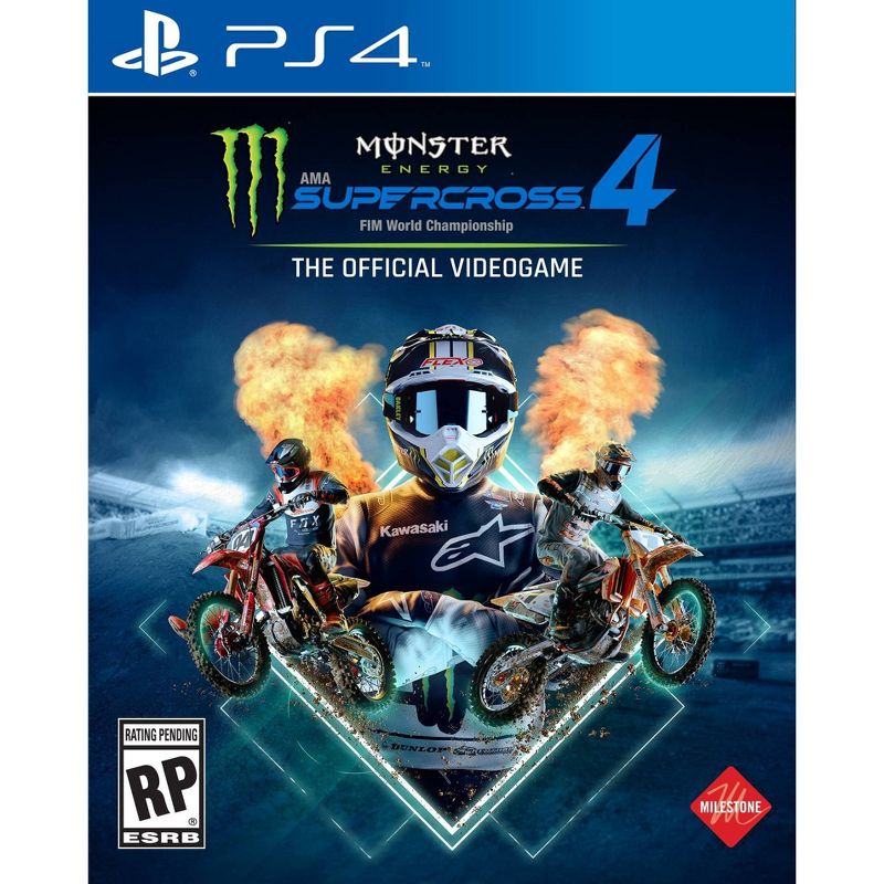 Monster Energy Supercross 4: The Official Video Game - PlayStation 4