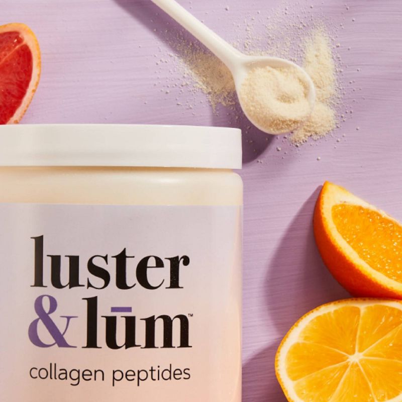 Luster & Lum Collagen Peptides Dietary Supplements - Unflavored - 10.5oz