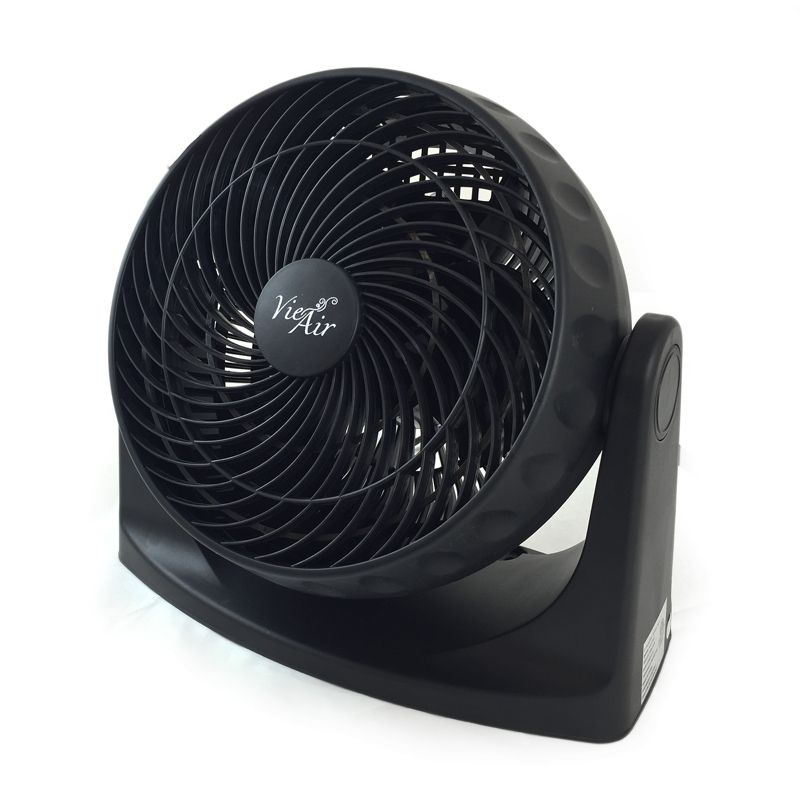 Air King 18" 1/6 HP 3-Speed Adjustable Height Floor Fan with Roll-About Stand