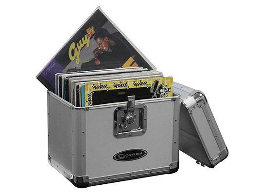 Odyssey KLP2SIL Stackable Record Utility for 12" Vinyl Records and LPs