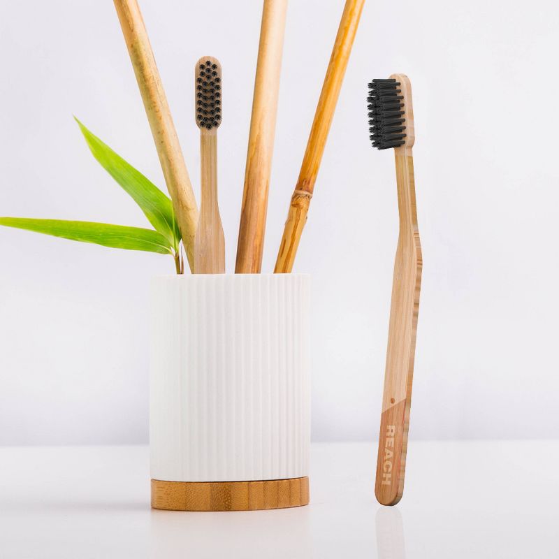 Reach Clean World Bamboo Soft Toothbrush – 3ct