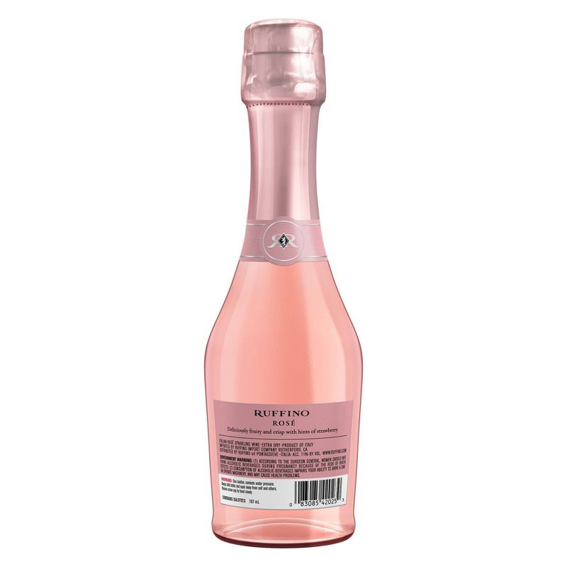 Ruffino Rosé Blush Sparkling Wine - 187ml Bottle