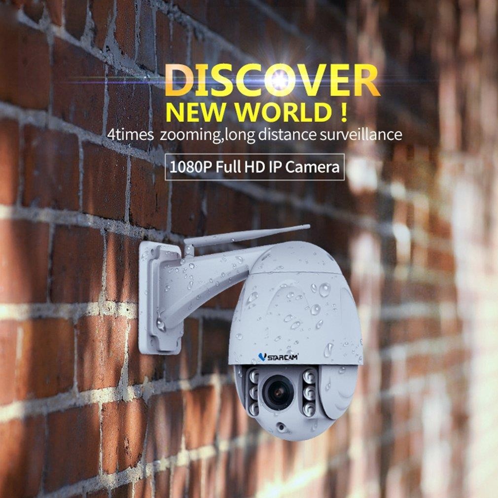 VStarcam C34S-X4 HD 1080P Waterproof Indoor Outdoor Security Camera 4X Zoom