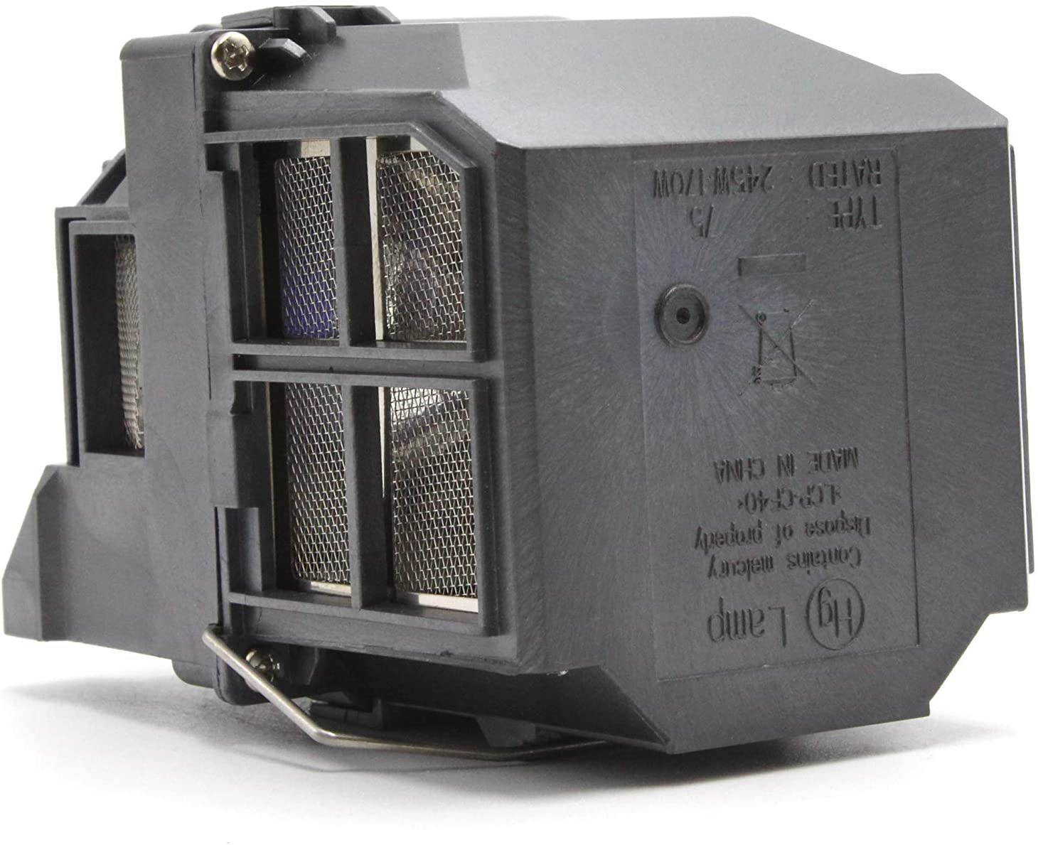 Emazne ELPLP75/V13H010L75 Projector Replacement Compatible Lamp with Housing for Epson EB 1930 Epson EB 1940W Epson EB 1945 Epson EB 1945W Epson EB 1950 Epson EB 1955 Epson EB 1960 Epson EB 1965