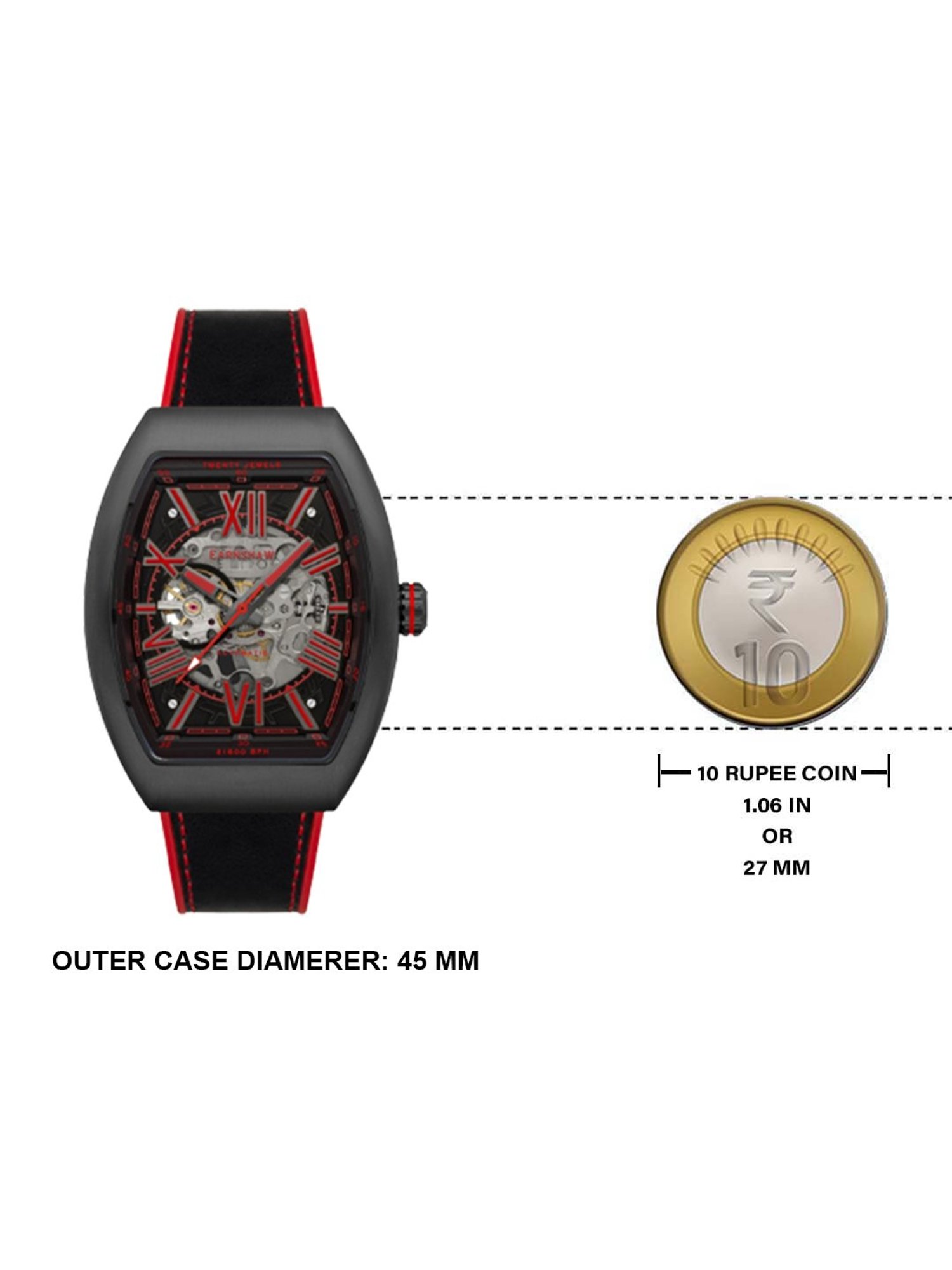 EARNSHAW ES-8271-05 Supremacy Automatic Watch for Men