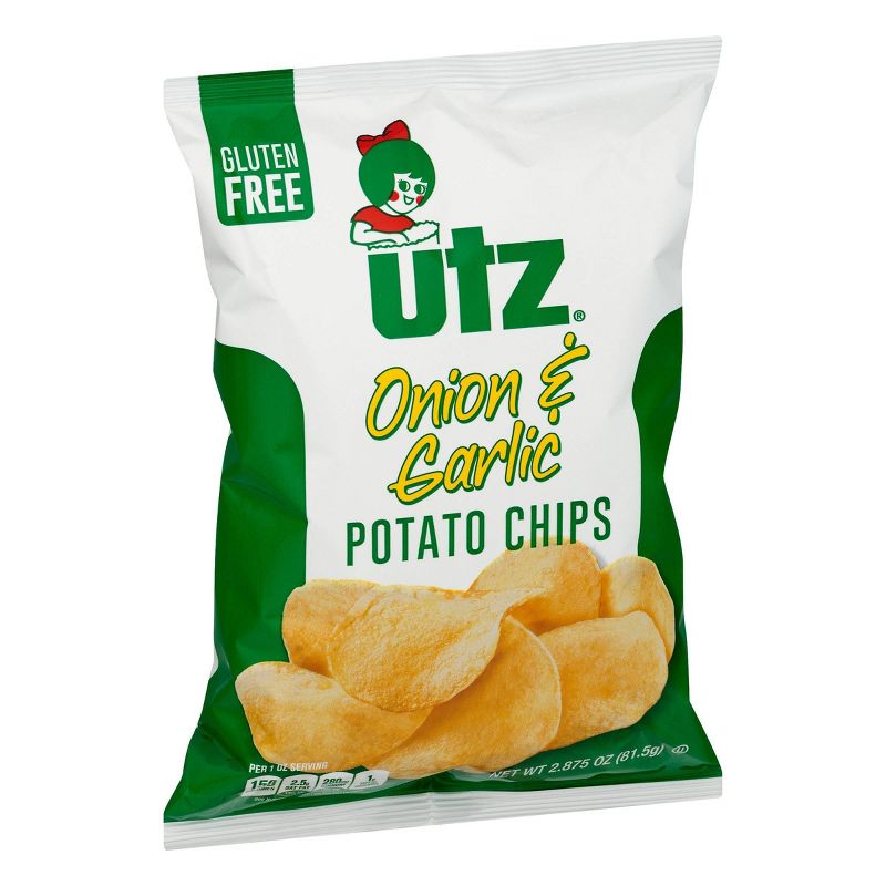 Utz Onion & Garlic Potato Chips - 2.875oz