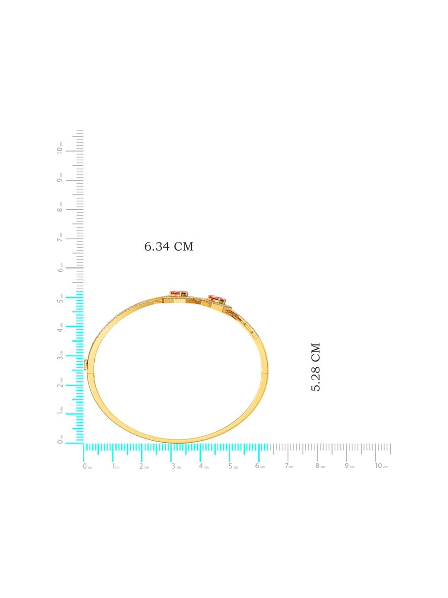 Joyalukkas 22k Yellow Gold Gemstone Bracelet