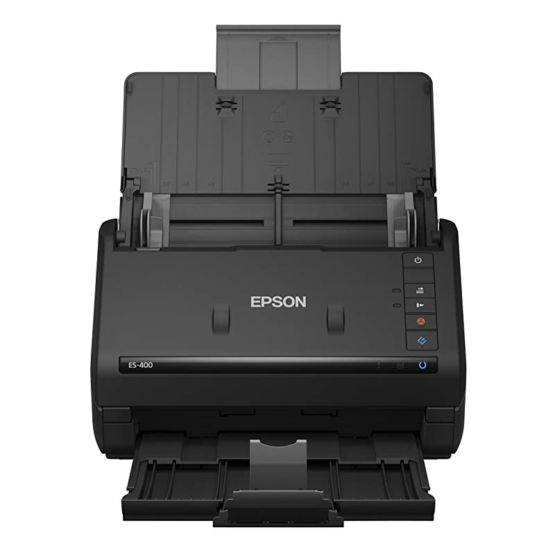 WorkForce ES-400 Color Duplex Document Scanner for PC and Mac, Auto Document Feeder (ADF)