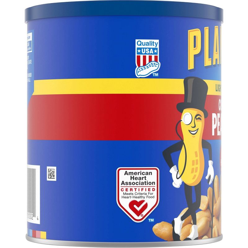 Planters Lightly Salted Made With Sea Salt Cocktail Peanuts - 16oz