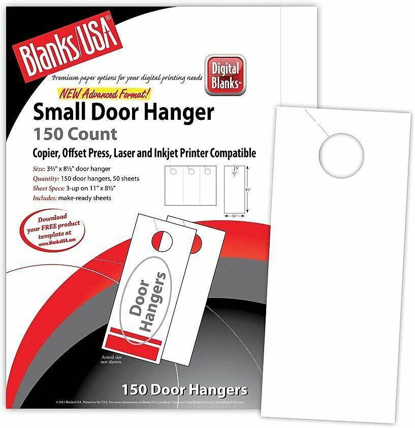 Blanke Blanks/USA 3.67 x 8.50 67 lbs. Digital Bristol LDH305B6WH