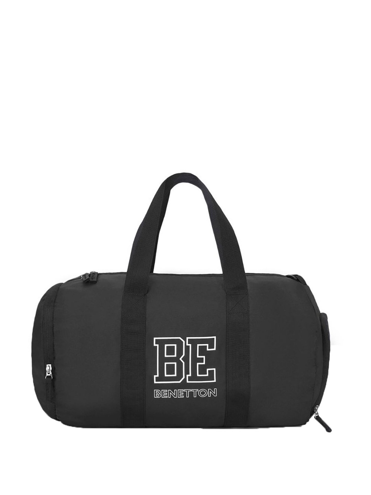 United Colors of Benetton Drew Black Large Gym Bag