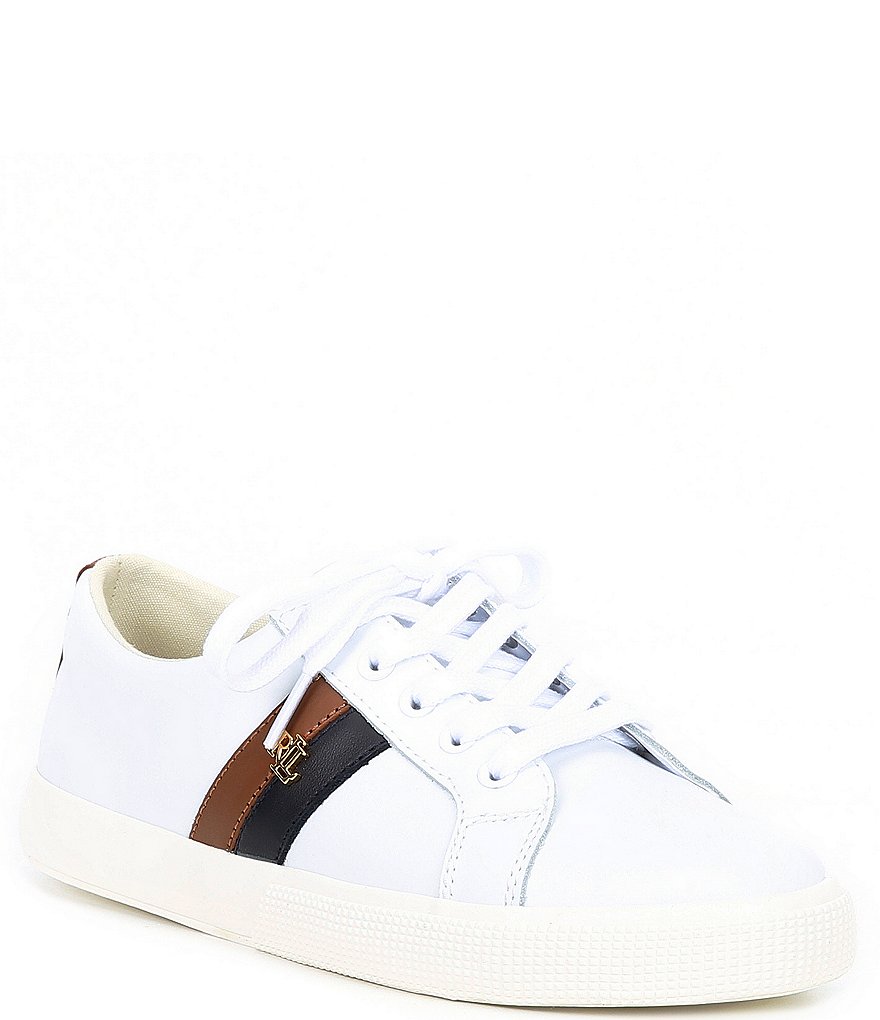 Lauren Ralph Lauren Janson II Leather Sneakers