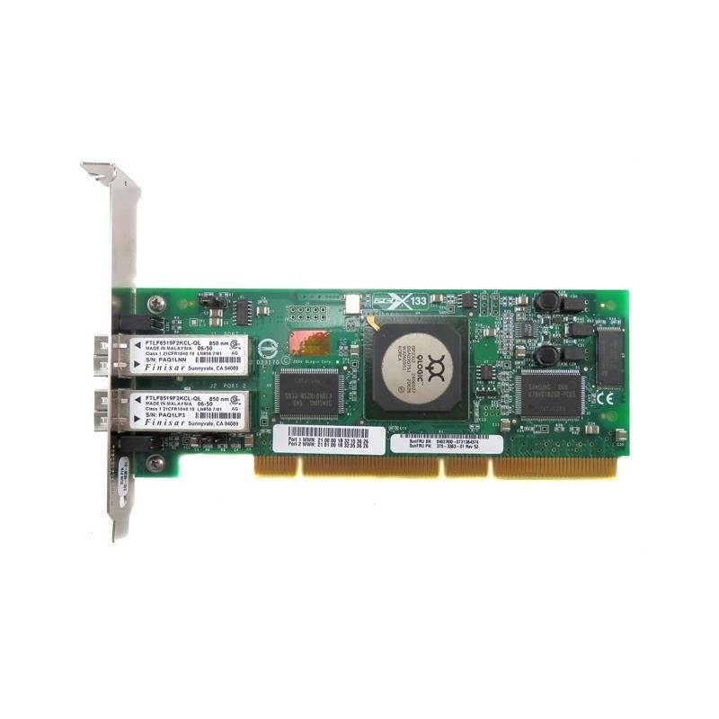 QLOGIC Qla2342 Sanblade 2Gb Dual Port 64Bit 133Mhz Pcix Fibre Channel Host Bus Adapter