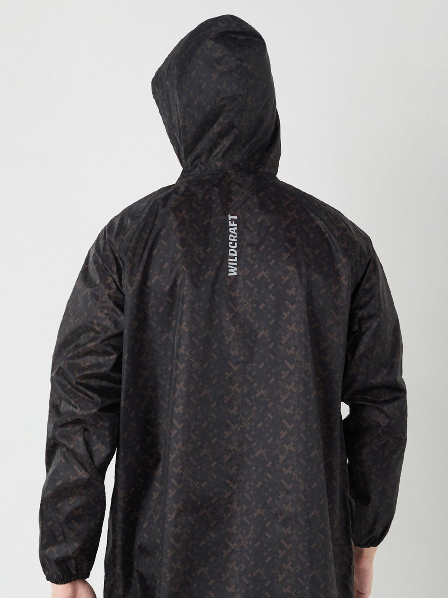 Wildcraft Black Regular Fit Rainwear Jacket