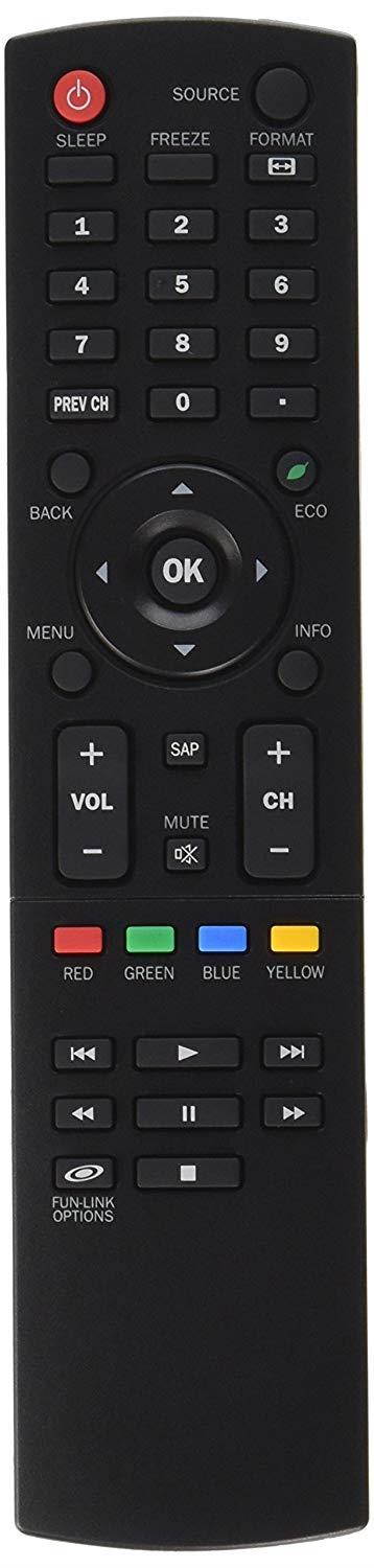 Original NH200UD LCD TV Remote Control for Emerson Model LC407EM1 and Sylvania Models LC190SS1, LC220SS1, LC260SS1, LC320SS1, LC407SS1