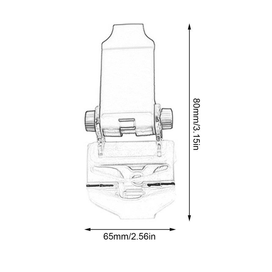 Mobile Phone Clamp Stand Clip Holder for PS4 Game Controller Bracket White