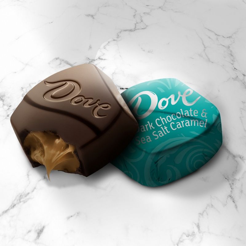 Dove Promises Silky Smooth Dark Chocolate and Sea Salt Caramel - 7.6oz