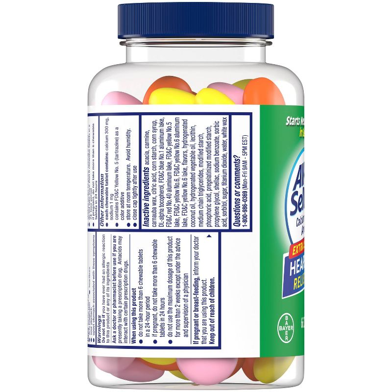 Alka-Seltzer Extra Strength Heartburn Relief Chews - 66ct